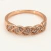 ANILLO TRENZA ROSA - Imagen 2