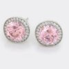 ARETES PIEDRA ROSA - Imagen 2