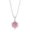 COLLAR CUBO ROSA