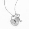 COLLAR CORAZÓN CON LLAVE - Imagen 2