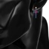 ARETES  CRUZ ''COLORES'' - Imagen 4