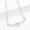 COLLAR  CÍRCULO DE ZIRCONIAS