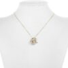 COLLAR CORAZÓN CON LLAVE 14K - Imagen 5
