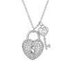 COLLAR CORAZÓN CON LLAVE