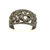 ANILLO FLOR GRABADA