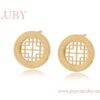 ARETES AROS DORADOS