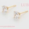 ARETES ZIRCONIA GRANDE - Imagen 2