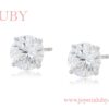 ARETES PLATEADOS CON ZIRCONIA