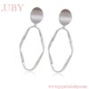 ARETES ARO COLGANTE EN RODIO