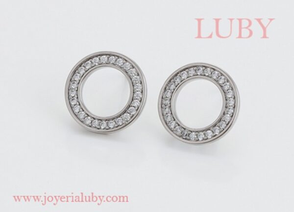 ARETE ARO CON ZIRCONIAS - Imagen 2