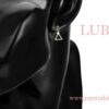 ARETES PIRAMIDE COLGANTE CON ZIRCONIA - Imagen 3