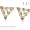 ARETES PERLA AL CENTRO