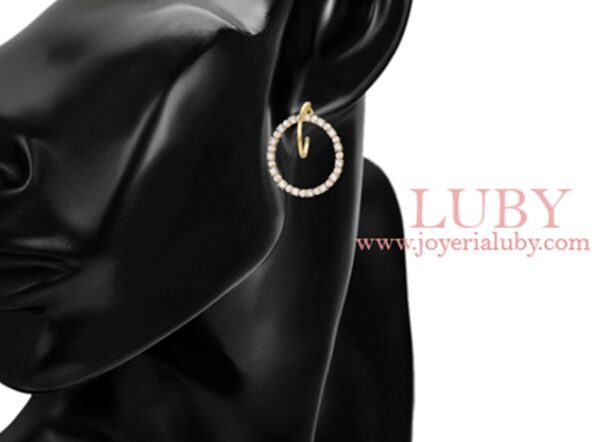 ARETE CIRCULAR ZIRCONIAS - Imagen 3