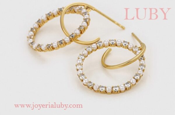 ARETE CIRCULAR ZIRCONIAS - Imagen 2