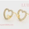 ARETES DOBLE CORAZON - Imagen 2