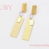 ARETES PERLA ENTRELAZADA - Imagen 2