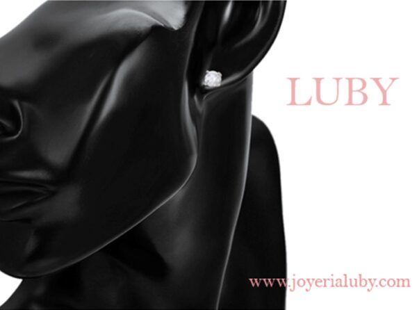 ARETES ZIRCONIA REDONDA - Imagen 3