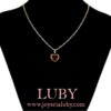 COLLAR CORAZÓN ROJO - Imagen 3