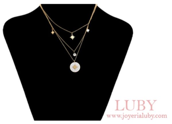 COLLAR MEDALLA BRILLANTE - Imagen 3