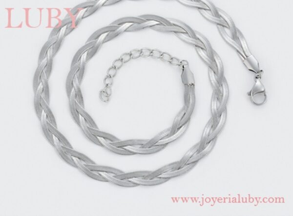 COLLAR TRENZADO 3 NIVELES - Imagen 2