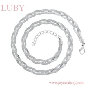 COLLAR TRENZADO 3 NIVELES