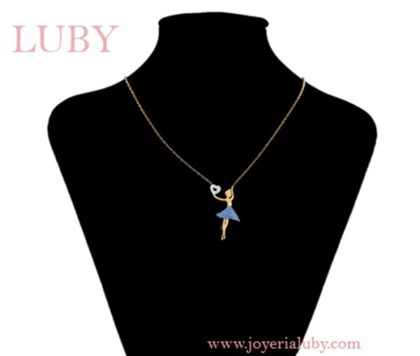 COLLAR BAILARINA BLUE - Imagen 3