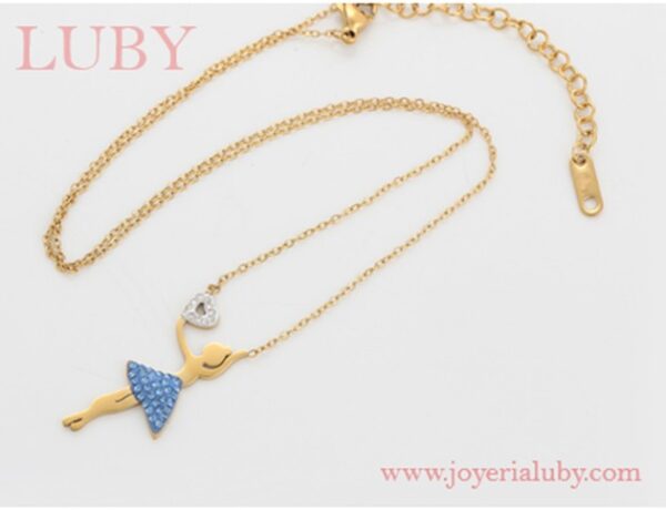 COLLAR BAILARINA BLUE - Imagen 2