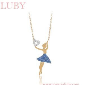 COLLAR BAILARINA BLUE