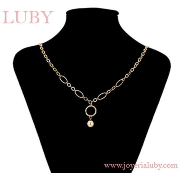 COLLAR BOLA ELEGANTE - Imagen 3