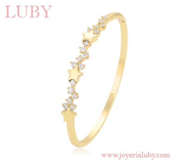 BRAZALETE CAMINO DE ESTRELLAS Y ZIRCONIA