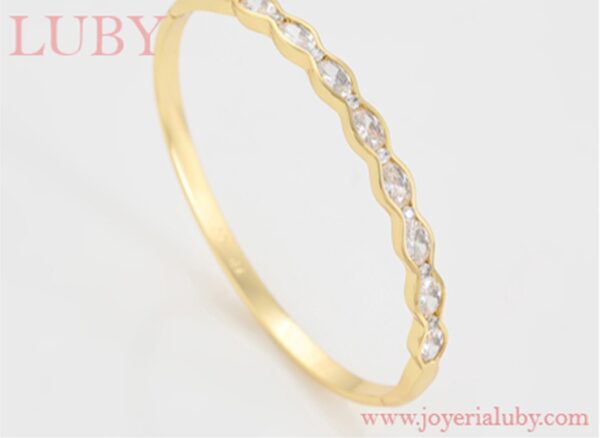 BRAZALETE SECUENCIA DE ZIRCONIAS - Imagen 2