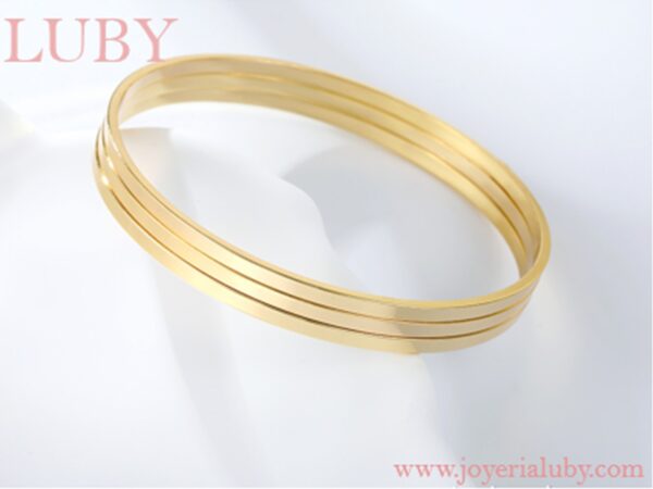 BRAZALETES SENCILLOS BRILLANTES - Imagen 2