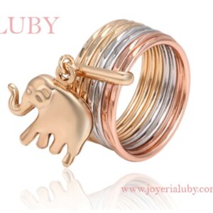 ANILLO SEMANARIO ELEFANTE ROSADO