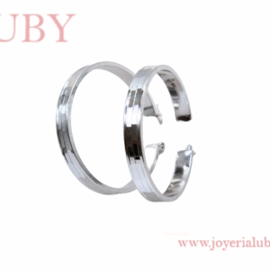 COQUETAS PLATEADAS GRUESAS MEDIANAS