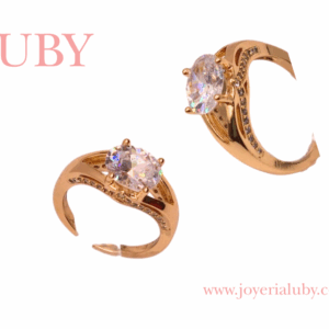 ANILLO DE COMPROMISO OVALO RADIANTE