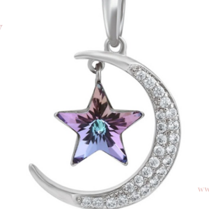 DIJE ESTRELLA LUNADA