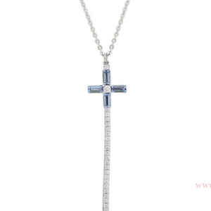 COLLAR CRUZ DE ZIRCONIAS