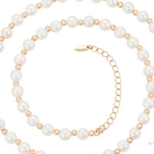 COLLAR ELEGANTE APERLADO