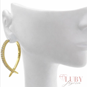 COQUETAS GOTA DE ZIRCONIA