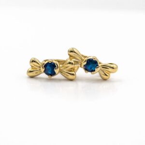 ARETES DULCE PIEDRA AZUL