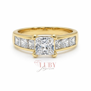 ANILLO COMPROMISO ZIRCONIA