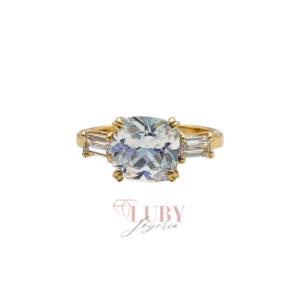 ANILLO DE PIEDRA CUADRADA