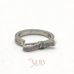 ANILLO LAZO PLATEADO