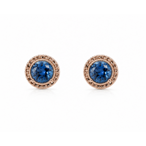 ARETES DE PIEDRA AZUL