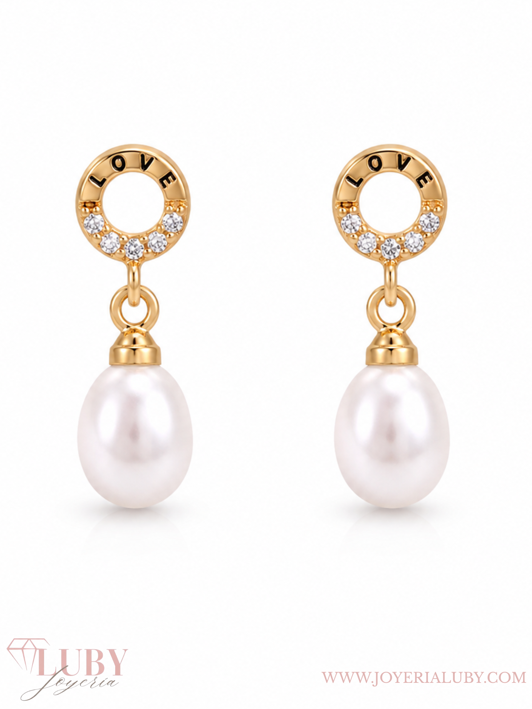 ARETES LOVE CONJUNTO