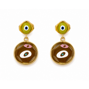 ARETES OJO TURCO