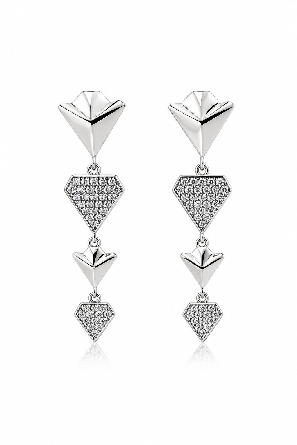 Aretes Prisma Elegante