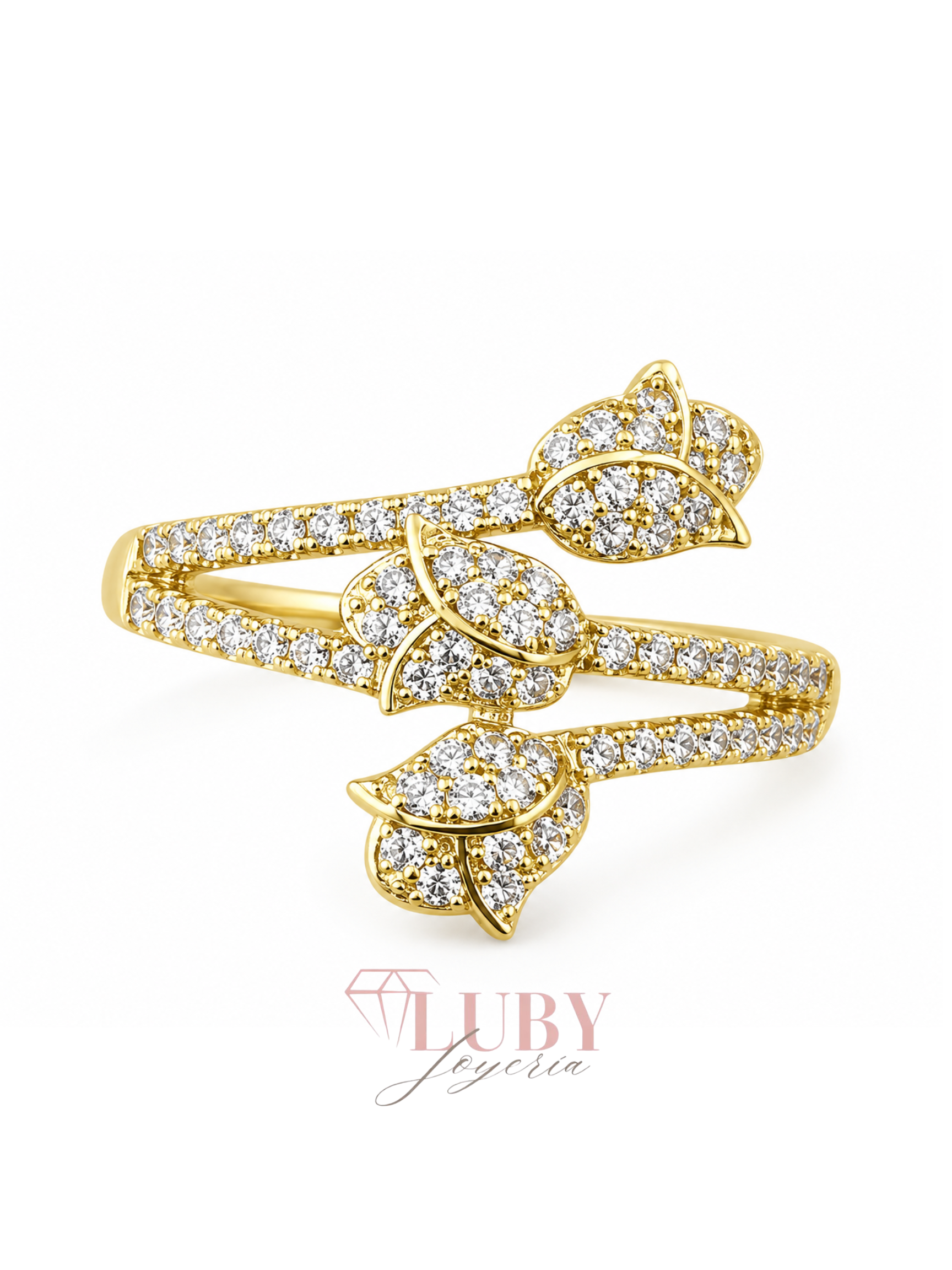 ANILLO ROSAS ELEGANTES